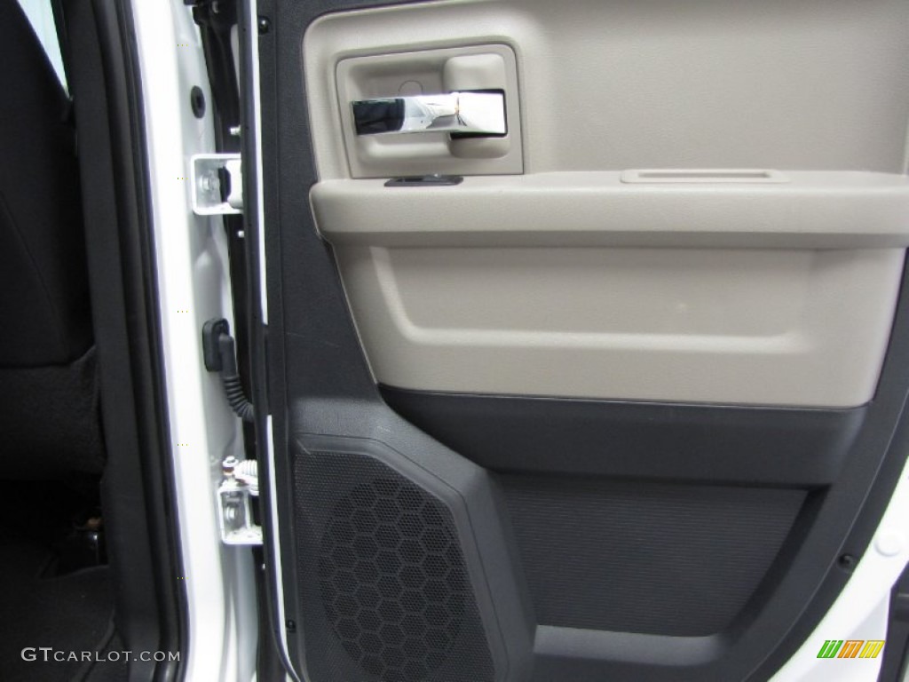 2010 Ram 1500 SLT Quad Cab 4x4 - Stone White / Dark Slate/Medium Graystone photo #12