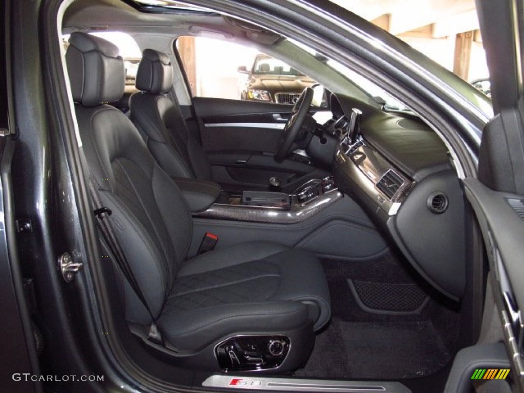 2014 Audi S8 quattro S Front Seat Photo #83877342