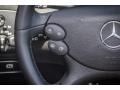 2009 Mercedes-Benz CLK Black Interior Controls Photo
