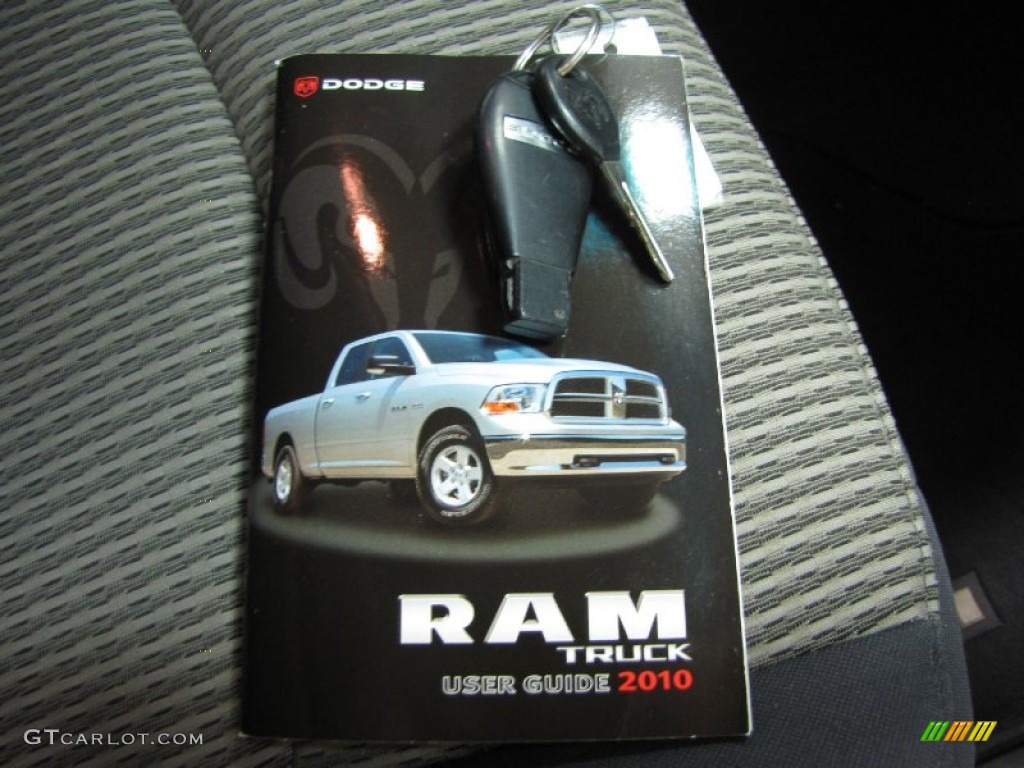 2010 Ram 1500 SLT Quad Cab 4x4 - Stone White / Dark Slate/Medium Graystone photo #27