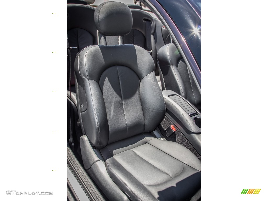 2009 Mercedes-Benz CLK 350 Cabriolet Front Seat Photo #83877609