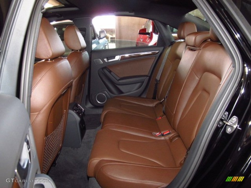 Chestnut Brown/Black Interior 2014 Audi A4 2.0T quattro Sedan Photo #83877741