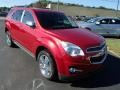 2013 Crystal Red Tintcoat Chevrolet Equinox LT AWD  photo #2