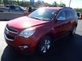 2013 Crystal Red Tintcoat Chevrolet Equinox LT AWD  photo #4