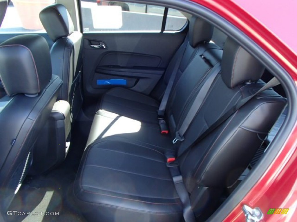2013 Equinox LT AWD - Crystal Red Tintcoat / Jet Black photo #11