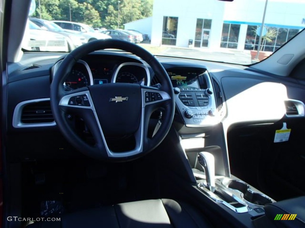 2013 Equinox LT AWD - Crystal Red Tintcoat / Jet Black photo #12