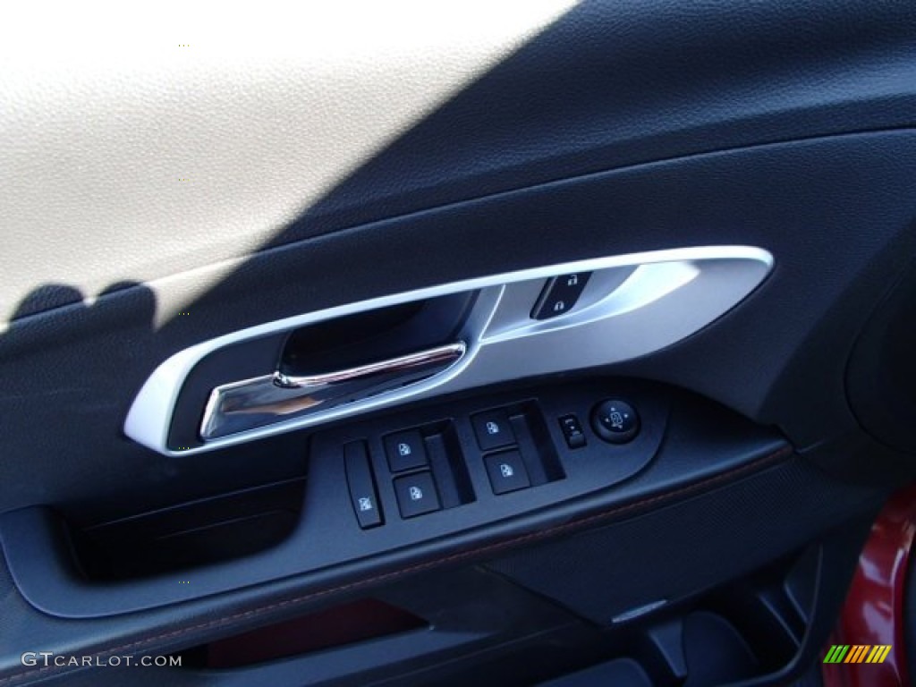 2013 Equinox LT AWD - Crystal Red Tintcoat / Jet Black photo #13