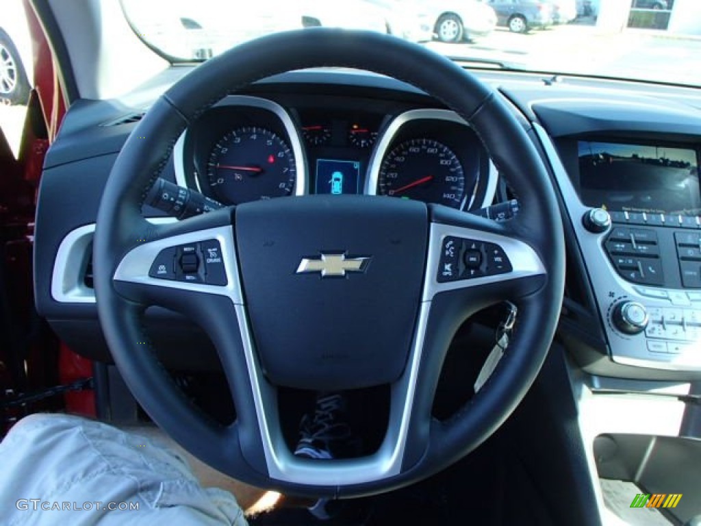 2013 Equinox LT AWD - Crystal Red Tintcoat / Jet Black photo #18