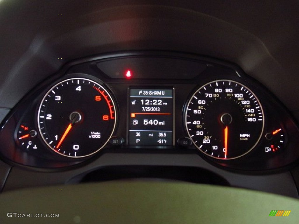 2014 Audi Q5 3.0 TDI quattro Gauges Photo #83878335