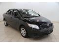 2009 Black Sand Pearl Toyota Corolla LE  photo #1