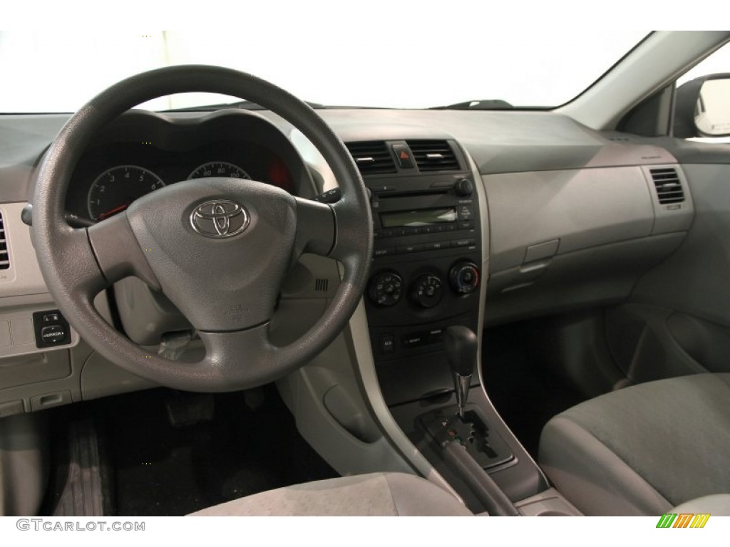 2009 Corolla LE - Black Sand Pearl / Ash photo #6
