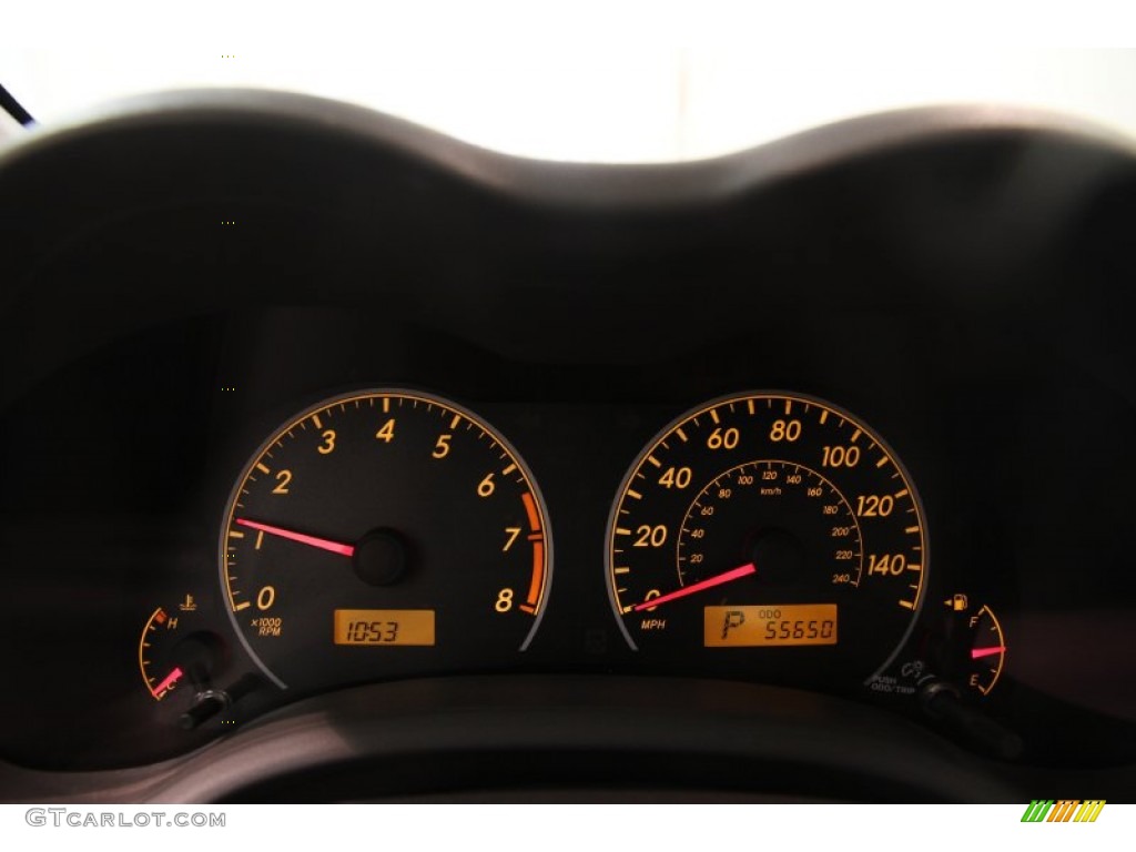 2009 Corolla LE - Black Sand Pearl / Ash photo #8