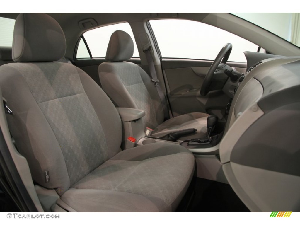 2009 Corolla LE - Black Sand Pearl / Ash photo #12