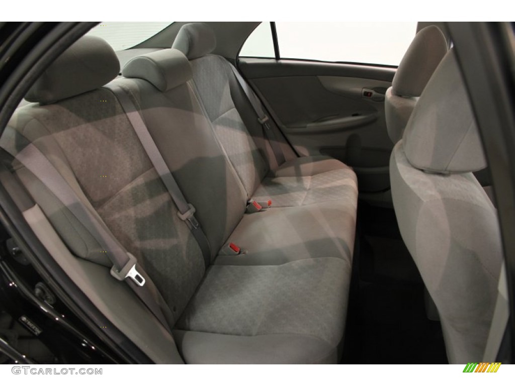 2009 Corolla LE - Black Sand Pearl / Ash photo #13