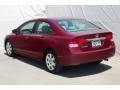 2010 Tango Red Pearl Honda Civic LX Sedan  photo #2
