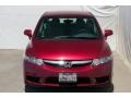 2010 Tango Red Pearl Honda Civic LX Sedan  photo #8