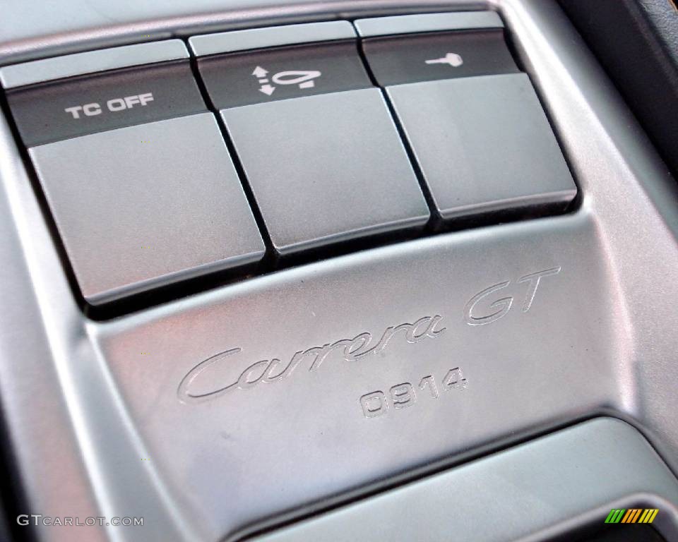 2005 Porsche Carrera GT Standard Carrera GT Model Controls Photo #838813