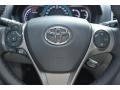 2013 Toyota Venza Light Gray Interior Steering Wheel Photo