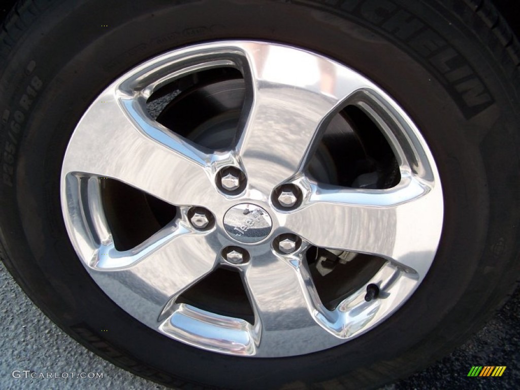 2011 Grand Cherokee Limited - Inferno Red Crystal Pearl / Black photo #6