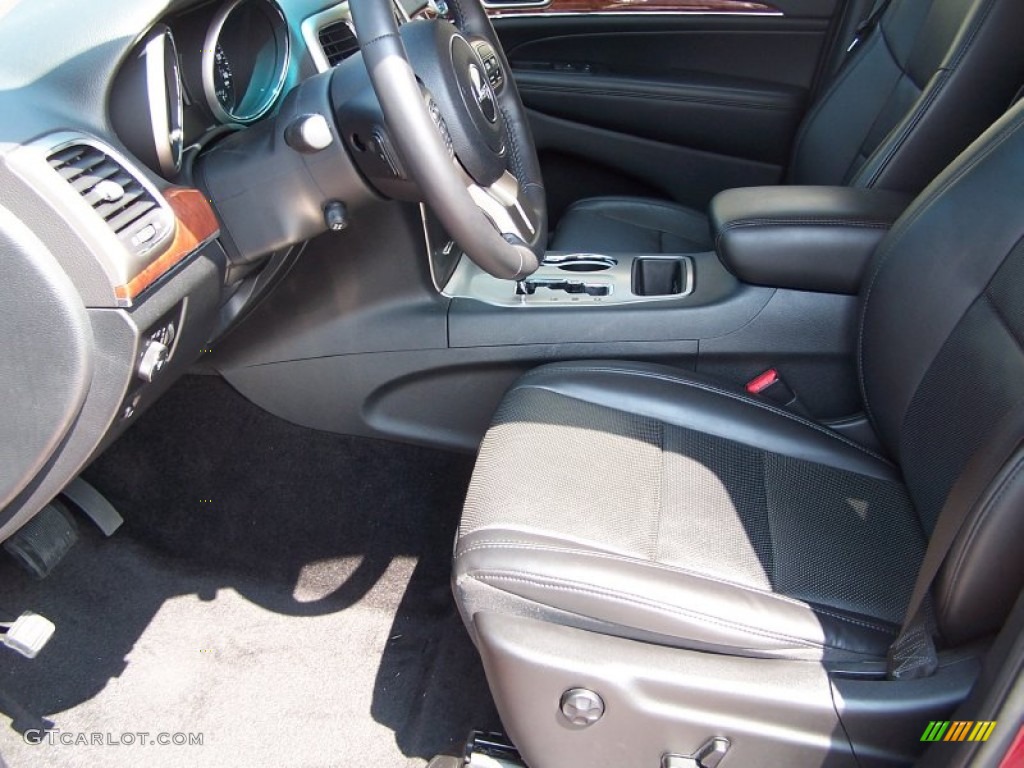 2011 Grand Cherokee Limited - Inferno Red Crystal Pearl / Black photo #10