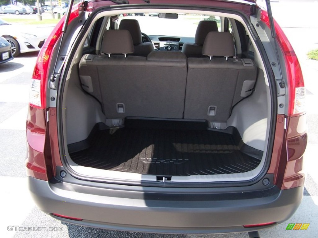 2013 CR-V EX - Basque Red Pearl II / Gray photo #5