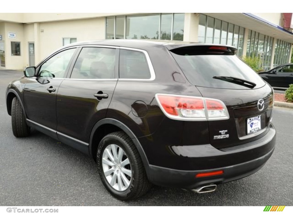 2007 CX-9 Sport AWD - Black Cherry Mica / Sand photo #7