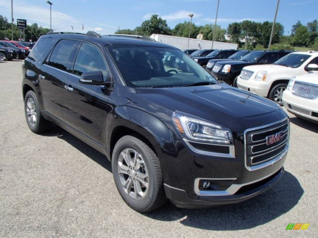 Carbon Black Metallic 2014 GMC Acadia SLT AWD Exterior Photo #83884462