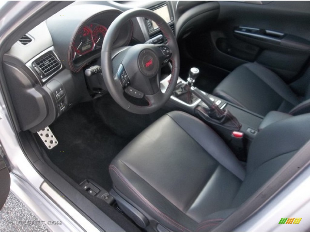 STi Limited Carbon Black Interior 2012 Subaru Impreza WRX STi Limited 4 Door Photo #83884690