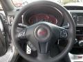 2012 Subaru Impreza STi Limited Carbon Black Interior Steering Wheel Photo