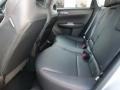 2012 Subaru Impreza STi Limited Carbon Black Interior Rear Seat Photo