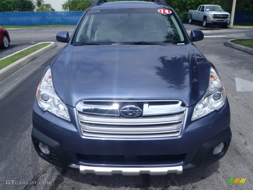 2014 Outback 3.6R Limited - Twilight Blue Metallic / Ivory photo #2