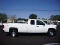 Summit White - Silverado 2500HD LT Extended Cab 4x4 Photo No. 8