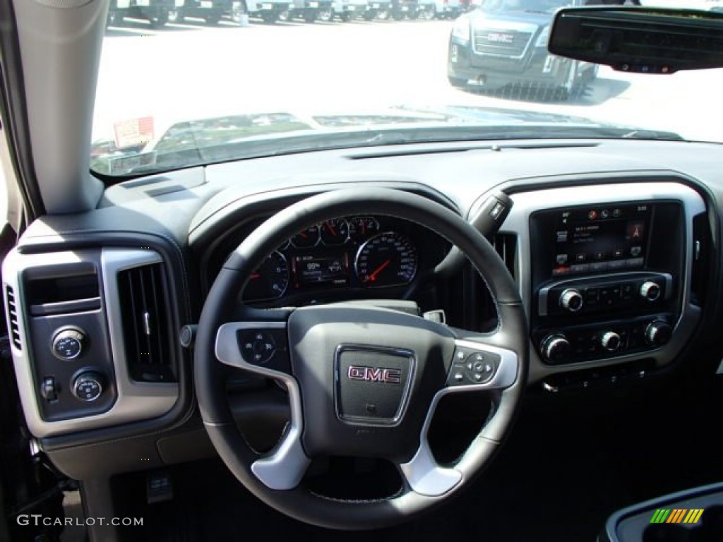 2014 Sierra 1500 SLE Crew Cab 4x4 - Onyx Black / Jet Black photo #13