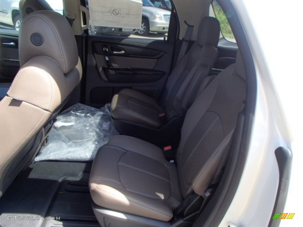 Dark Cashmere Interior 2014 GMC Acadia SLT AWD Photo #83886444