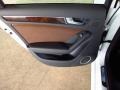 Chestnut Brown/Black Door Panel Photo for 2014 Audi A4 #83887201