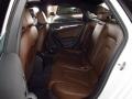 Chestnut Brown/Black Rear Seat Photo for 2014 Audi A4 #83887222