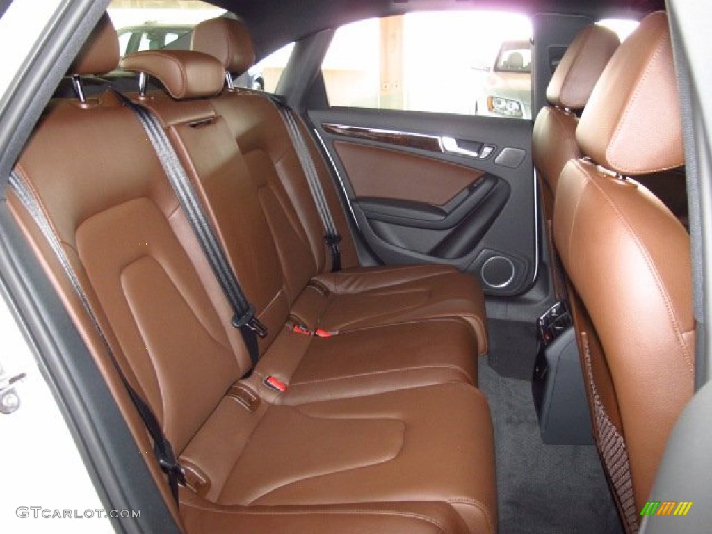 2014 Audi A4 2.0T quattro Sedan Rear Seat Photo #83887276