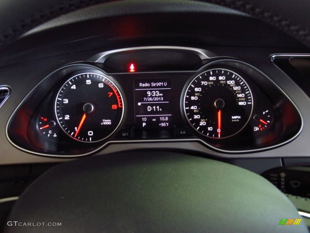2014 Audi A4 2.0T quattro Sedan Gauges Photo #83887539
