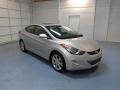 2013 Shimmering Air Silver Hyundai Elantra Limited  photo #4