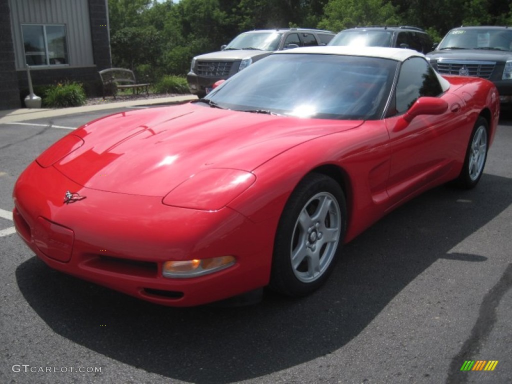 Torch Red 1998 Chevrolet Corvette Convertible Exterior Photo #83888575