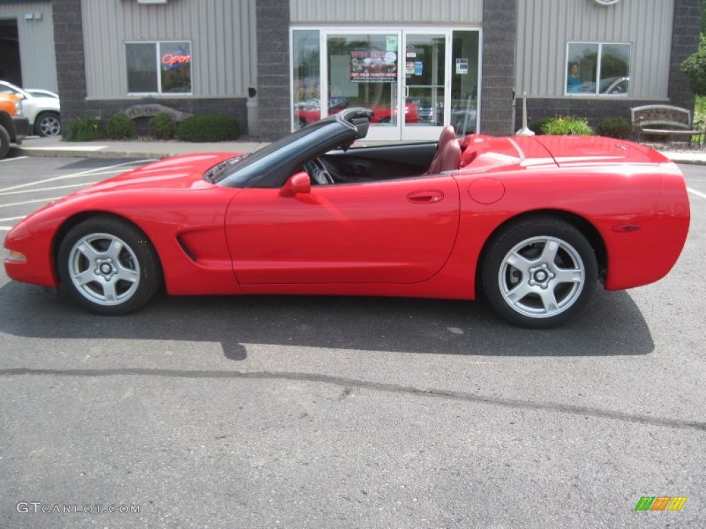 1998 Corvette Convertible - Torch Red / Firethorn Red photo #19