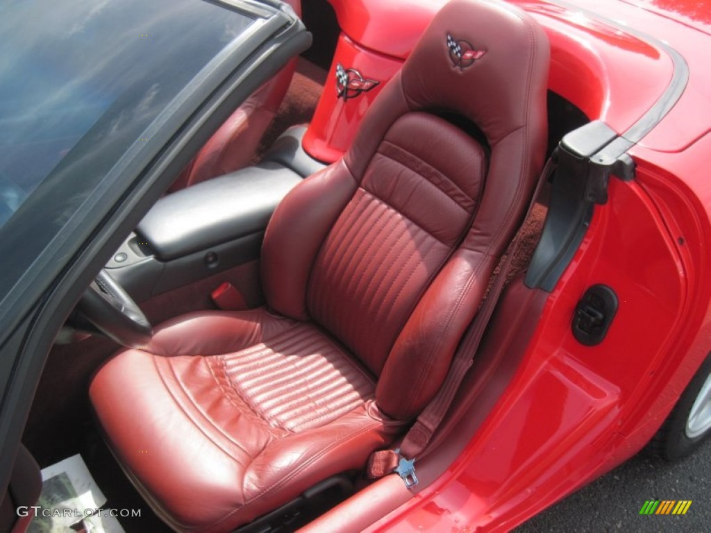 1998 Chevrolet Corvette Convertible Front Seat Photo #83889028