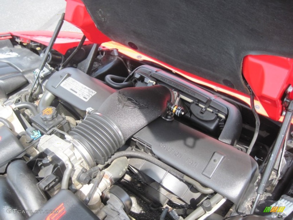 1998 Chevrolet Corvette Convertible 5.7 Liter OHV 16-Valve LS1 V8 Engine Photo #83889496