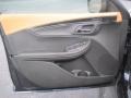 Jet Black/Mojave 2014 Chevrolet Impala LTZ Door Panel