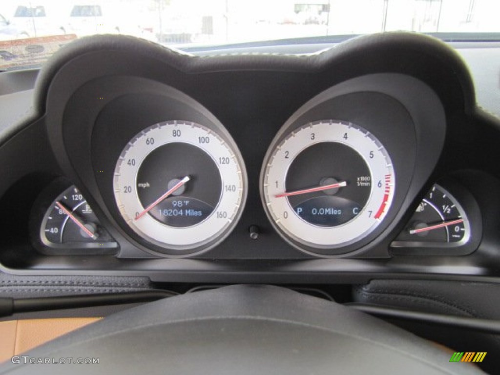 2011 Mercedes-Benz SL 550 Roadster Gauges Photo #83889862
