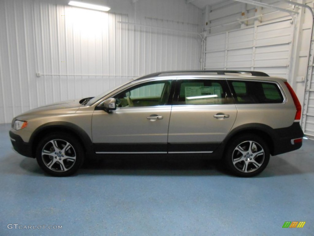 2014 XC70 T6 AWD - Seashell Metallic / Sandstone Beige photo #1