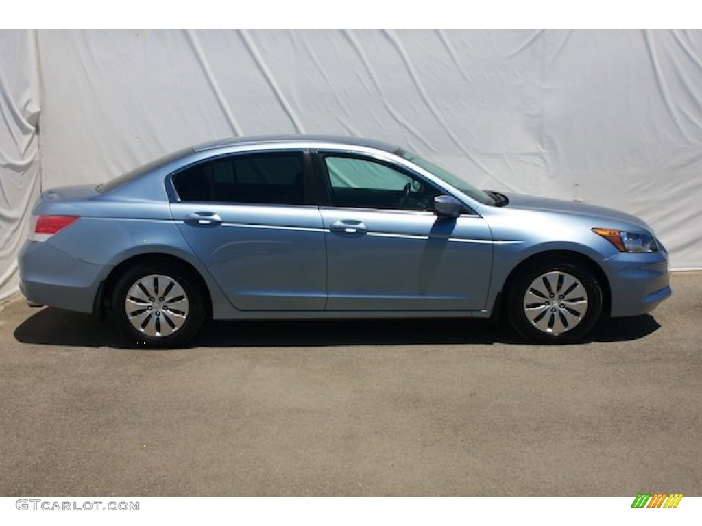 2012 Accord LX Sedan - Celestial Blue Metallic / Black photo #11