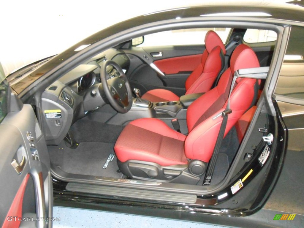 2013 Hyundai Genesis Coupe 2.0T R-Spec Front Seat Photo #83890840