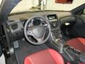 2013 Hyundai Genesis Coupe Red Leather/Red Cloth Interior Prime Interior Photo