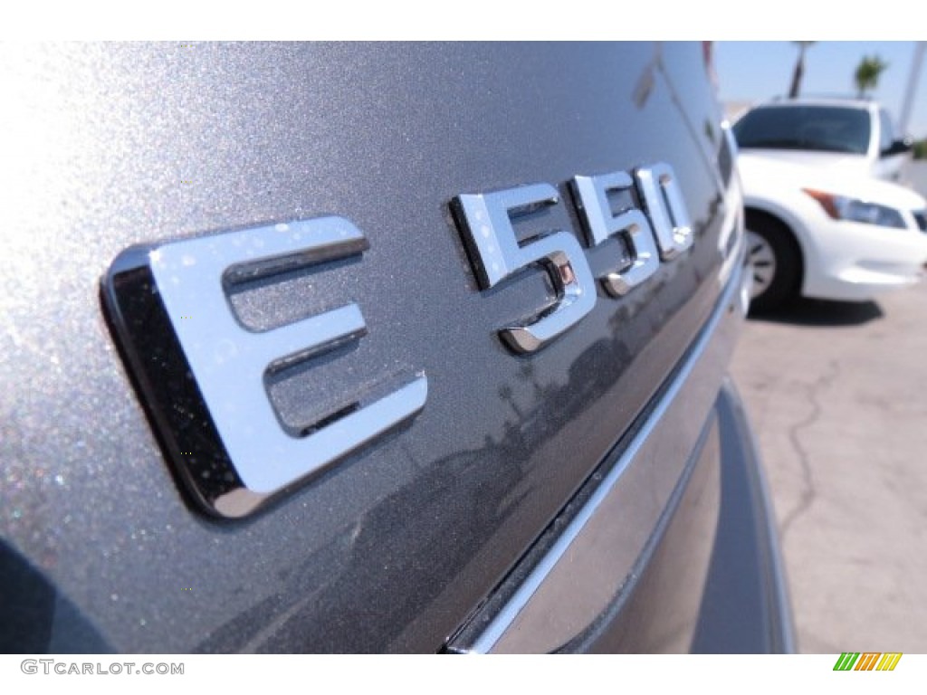 2007 E 550 Sedan - Flint Grey Metallic / Black photo #8